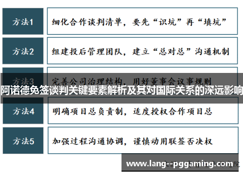 阿诺德免签谈判关键要素解析及其对国际关系的深远影响
